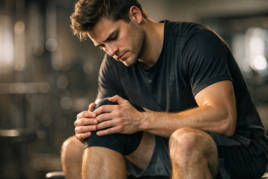 young with joint pain in youth