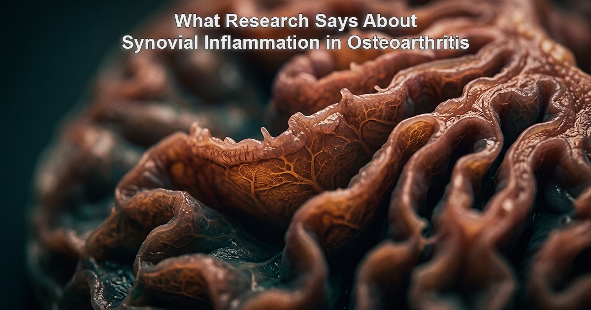 synovial inflammation osteoarthritis